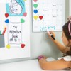 Qualsen Fridge Magnet 30 Pack, Heart Shape Magnets Cute Magnets