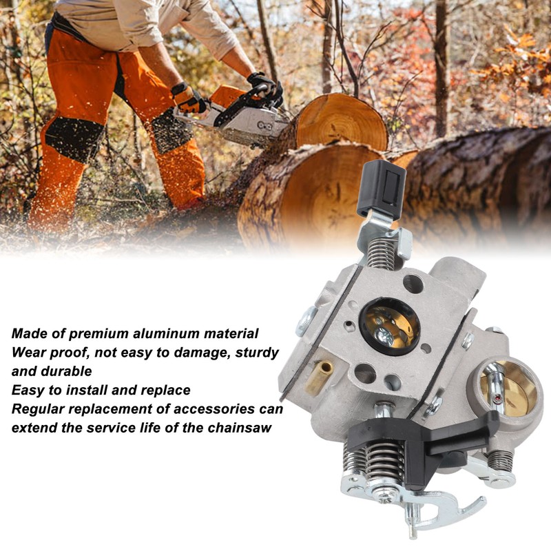 Chainsaw Carburetor Aluminum Chainsaw Engine Carb Replacement for MS311 MS311Z