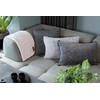 Knit Factory - Vinz Cushion - Black - 60 x