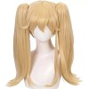 Lucky Day Peluca Cabello Rubio Con Coletas Separables Conpinza Cosplay