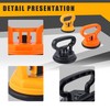 Amooca Glass Suction Cup Lifter Heavy Duty Tile Marble Suction