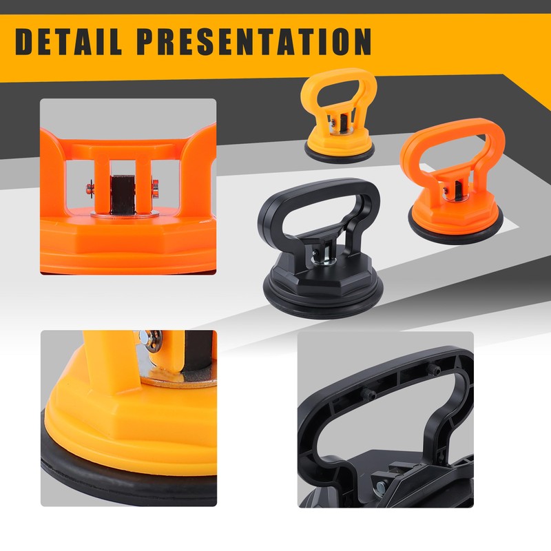 Amooca Glass Suction Cup Lifter Heavy Duty Tile Marble Suction
