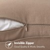 MIULEE Pack of 2 Khaki Pillow Covers 26x26 Inch Decorative