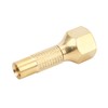 Schrader Female To 1/4 Npt Female, Twist NPT Internal Thread
