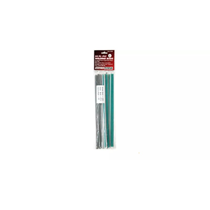 Chicago Electric 50 pcs Plastic Welding Rods ABS/PP/PVC/PE Welding Sticks