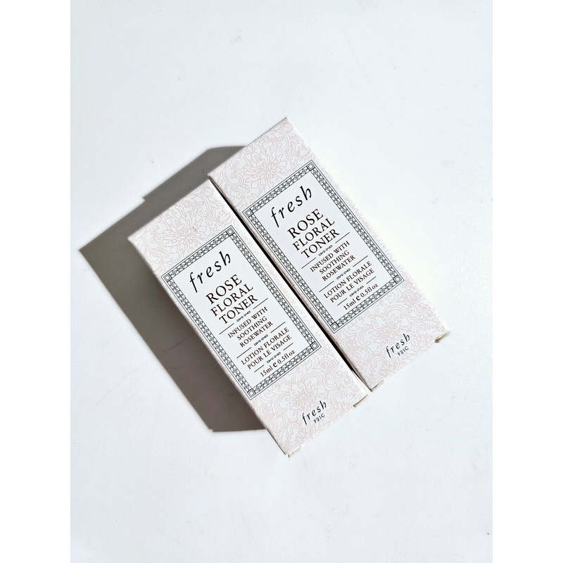 Fresh 2 x Fresh Rose Floral Toner Infused with Soothing