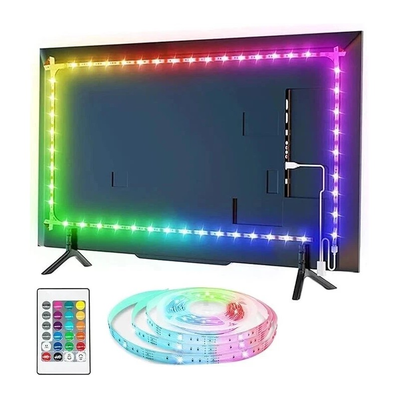 Sanpaint 16.4ft LED TV Backlight Strip – USB Light Strip