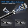 Endoscope with Light, 1920P HD Borescope with 8 Adjustable LED