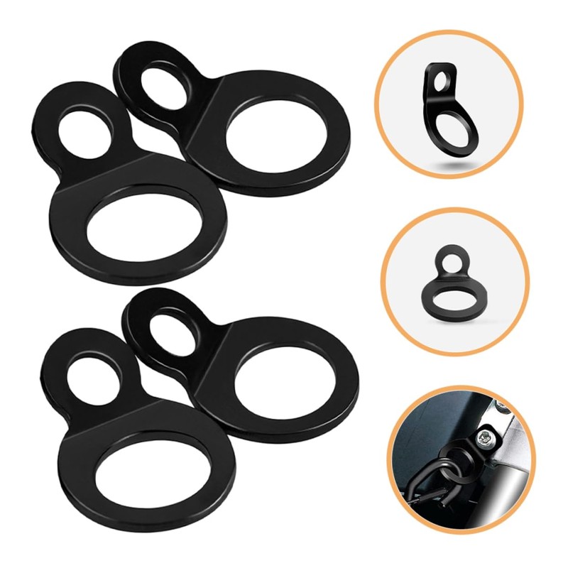 Outanaya 10pcs Heavy Duty Tie Down Anchor Hooks for Trucks