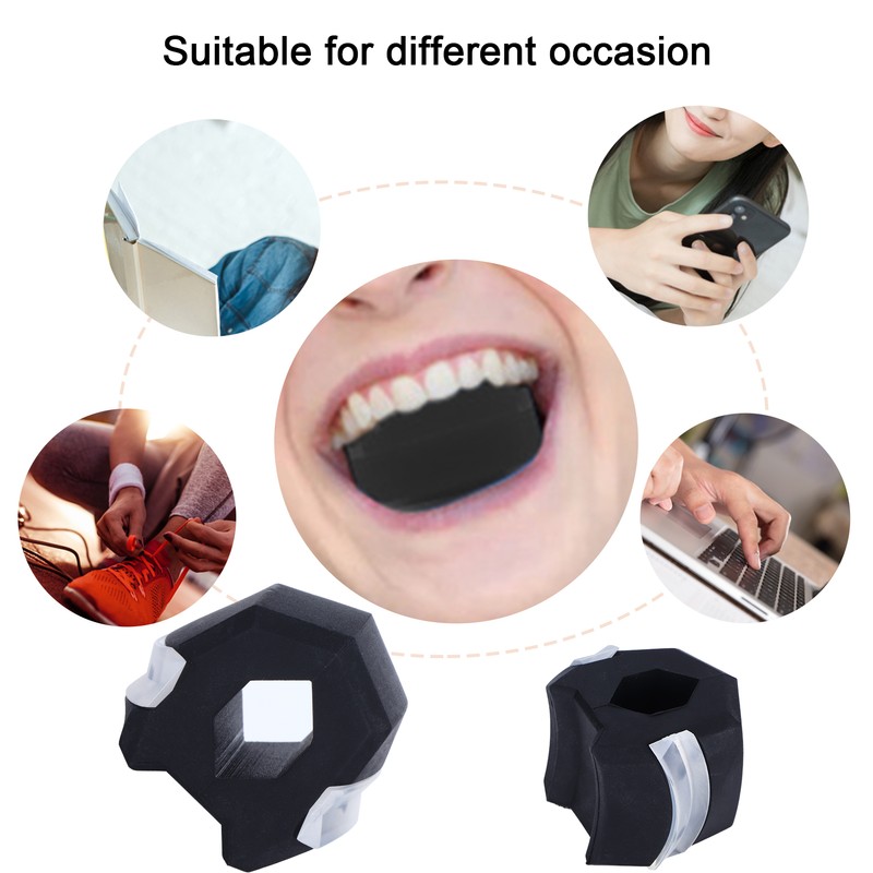 Fitness Face Slimming Masseter Exercise Ball Silicone Jaw Shaping Training