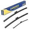 3 wipers Replacement For 2017 2018 2019 2020 2021 2022