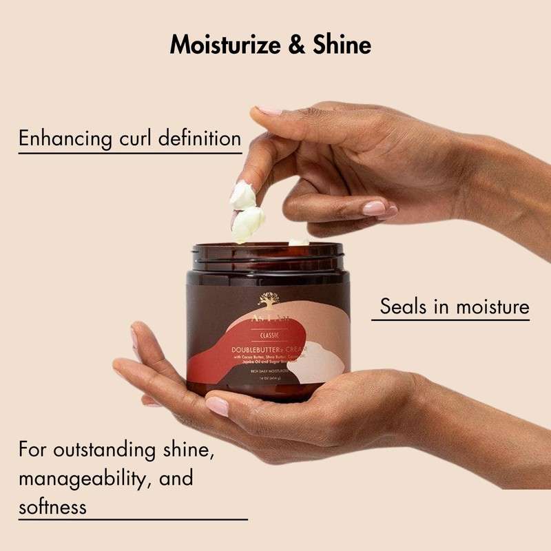 As I Am Double Butter Rich Daily Moisturizer, 16 Ounce