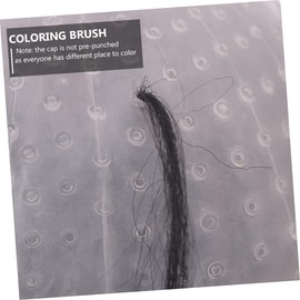 Baluue Hair Coloring Hat Holes and Hooks Hair Dyeing Cap for Barber Shop Salon