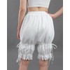 Nuoqi Bloomers for Women Ruffle Bloomers Shorts Victorian Renaissance Knickers