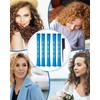 YATEICBC Pack of 40 Small Perm Curlers, 0.35 Inch Perm