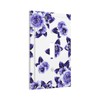 Purple Blue White Flower Single Toggle Light Switch Cover 1