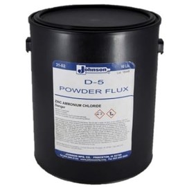 Johnson’s D-5 Powder Flux Fast Soldering Zinc Ammonium Chloride Flux for Professional Radiator Repairs and Metal Soldering – 10 lb Flux Powder