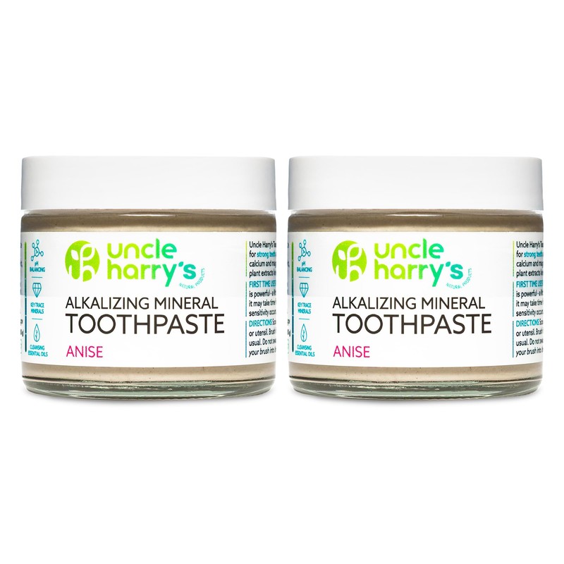 Uncle Harry's Anise Remineralizing Toothpaste | Natural Whitening Tooth Paste