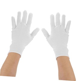 MAGICLULU 6Pairs Cotton Work Gloves for Men Comfortable Jewelry and Coin Inspection Gloves Soft and Breathable Cotton Material for Professional Use