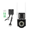 Dual Lens Security Camera HD 2MP Night Vision Motion Detection