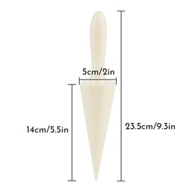 Pack of 4 Waffle Cone Rollers 14 cm Cone Baking Mould Ice Cone Mould DIY Moulds Plastic Ice Cream Cone Maker for Making DIY Waffles and Ice Cream Cones
