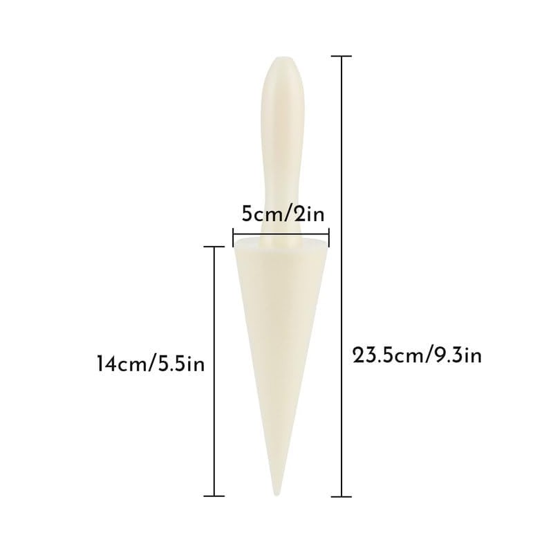Pack of 4 Waffle Cone Rollers 14 cm Cone Baking