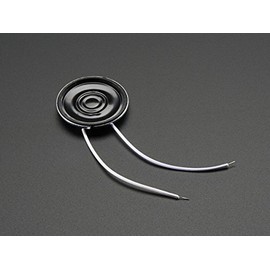 Adafruit Mini Metal Speaker w/Wires - 8 ohm 0.5W [ADA1890]