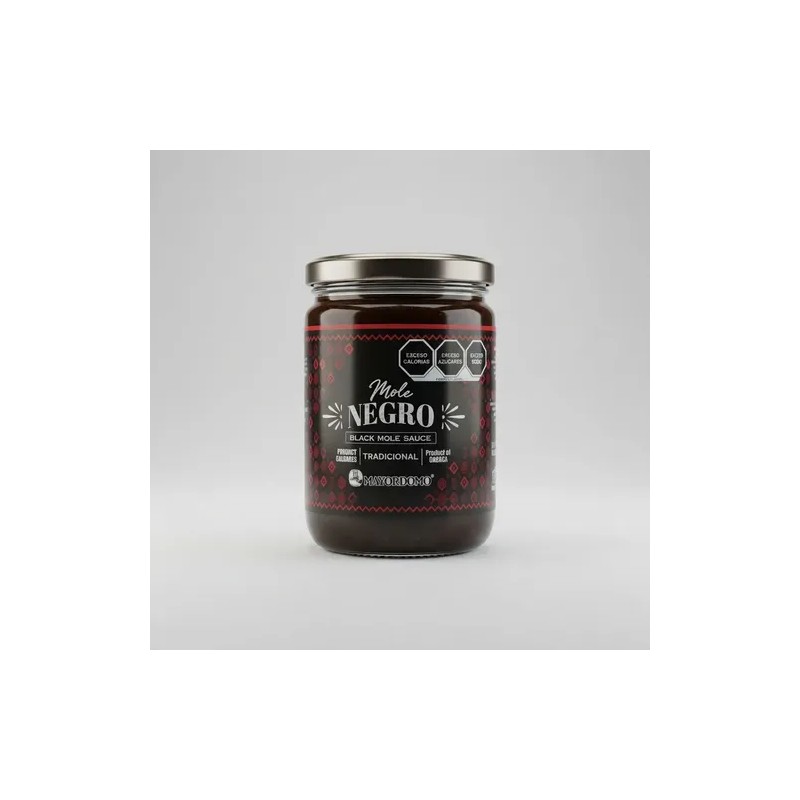 Mole Negro Tradicional Mayordomo De Oaxaca Pasta Frasco 450g