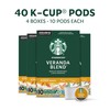 Starbucks K-Cup Coffee Pods, Starbucks Blonde Roast Hot or Iced