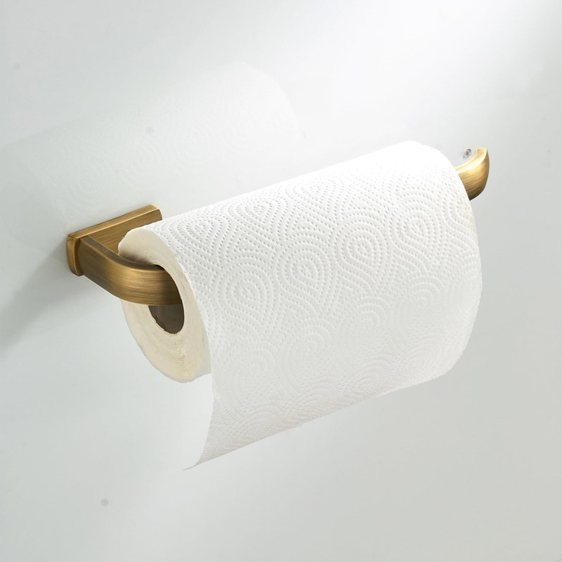 Flybath Hand Towel Rail Antique Brass Open Towel Ring Holder
