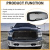 DIBON AUTO Front Honeycomb Grill for Dodge Ram 1500 2013-2018