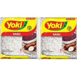 Sagu de Mandioca Brasileira Tapioca Yoki 500 g - Pack of 2 x 500 g - Brazilian