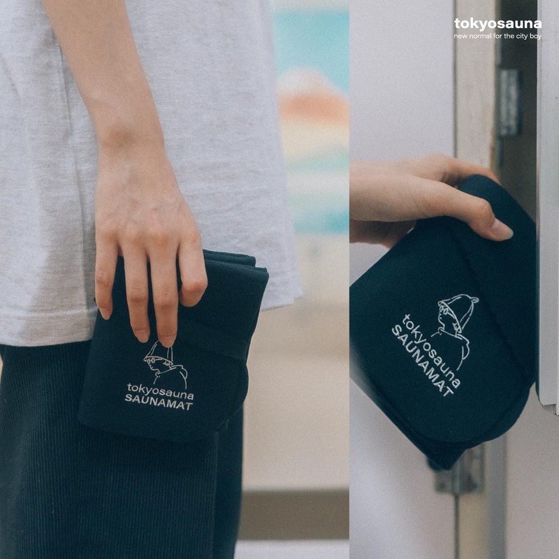 tokyosauna sauna mat folding wool sauna goods sauna hat sauna