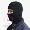 MT Black Knit Balaclava Balaclava Winter Warm Hat Winter Balaclava Warm Mask / MT 블랙 니트 복면 바라클라바 발라클라바 겨울방한모 겨울바라클라바 방한복면