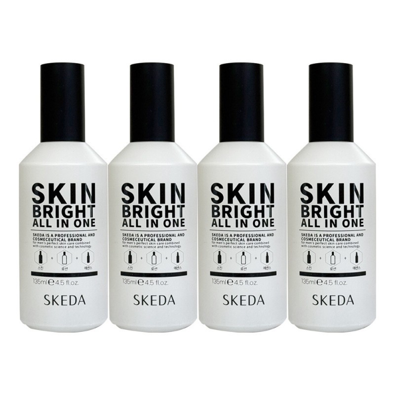 Skeda Skin Bright All-in-One 135ml 4 Pieces / Circle /