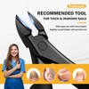 BEZOX Toe Nail Clippers for Thick Toenails for Seniors –