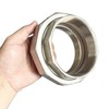 LOZOME 4" Union Pipe 304 Stainless Steel NPT Female Thread
