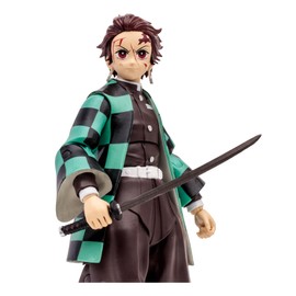 McFarlane Toys - Demon Slayer Tanjiro Kamado (Rui Battle) Figura de acción de 7 Pulgadas