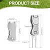 PATIKIL Golf Divot Repair Tool, Foldable Metal Golf Green Divot