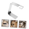Mikinona Metal Watch Strap Holder Stand Compact Desktop Storage Base