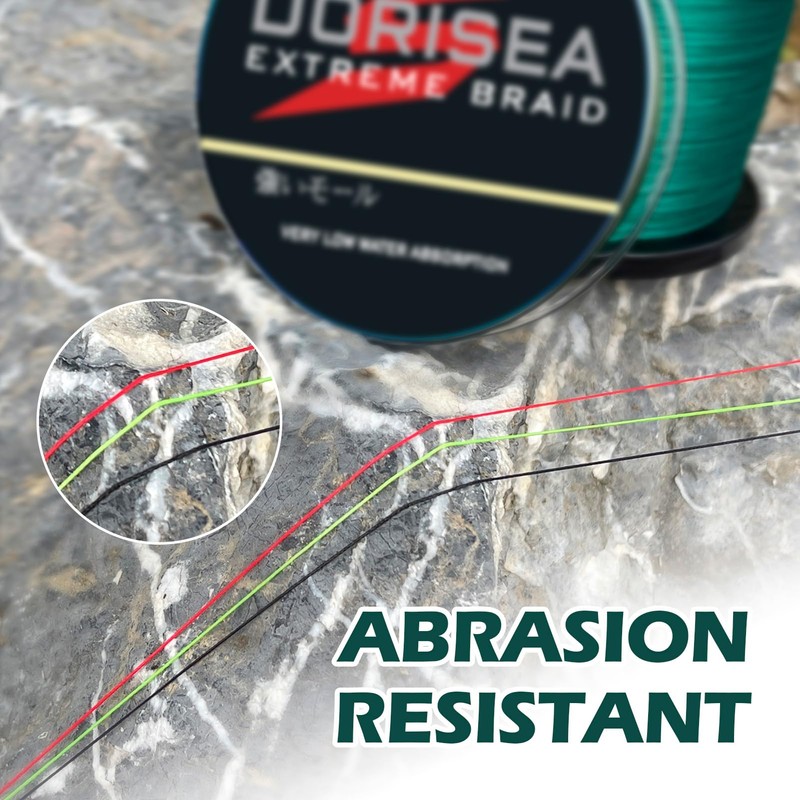DORISEA Extreme Braid 100% Pe 1000m Braided Fishing Line 6-500lb