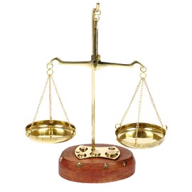 IBA Indianbeautifulart Apothecary Scale Vintage Collectible Brass Weight Scale Home Décor Antique Weight Balancing Scale Taraju