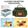 Lunch Box for Men, Tactical Lunch Bag MOLLE Webbing Leakproof
