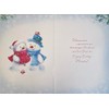 To All the Family Christmas Card - Snowman Couple with