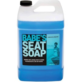 Babe’s Seat Soap – Marine Vinyl, Plastic & Leather Cleaner for Boat Seats – Cleans, Conditions & Protects Upholstery from Suntan Oil & Dirt