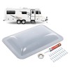 G-PLUS Skylight Cover Exterior Semi-Transparent Camper Skylight Compatible with Most