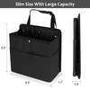 Accmor Car Trash Can with Pocket, Small Vehicle Dustbin Automotive