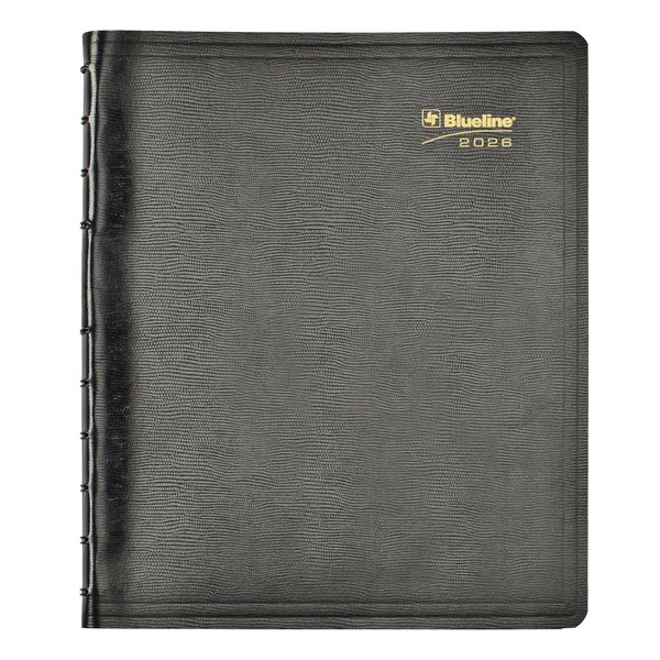 Blueline® 2026 MiracleBind™ Weekly Planner, Appointment Book, 12 Months, January