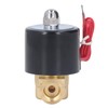 Brass Electric Solenoid Valve Female Thread 1 Way Flowing Normally