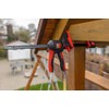 BESSEY EZ360M-15 Single-Handed Clamp with Rotating Handle, Span 150 mm,